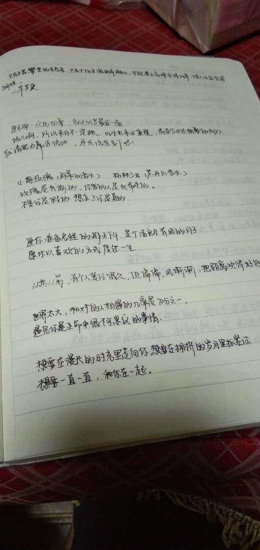 潦草的字迹，不潦草的态度