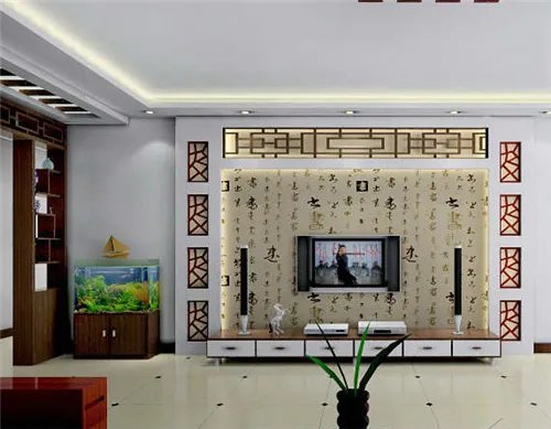 液态壁纸装修效果图 打造个性化艺术生活空间