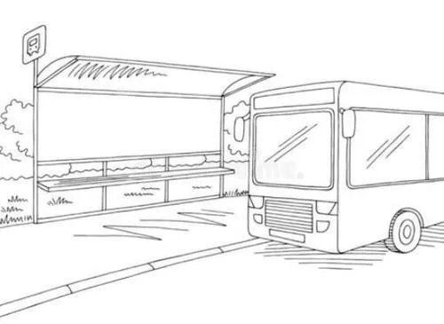 我的家乡图画 简笔画