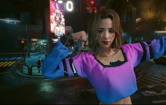 《赛博朋克2077》萌妹怎么捏?萌妹捏脸数据分享