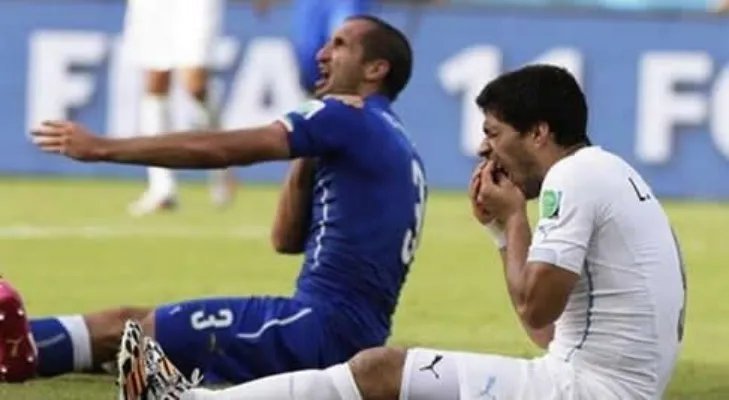 世界杯禁止咬人:奇葩规则是认真的吗(图)