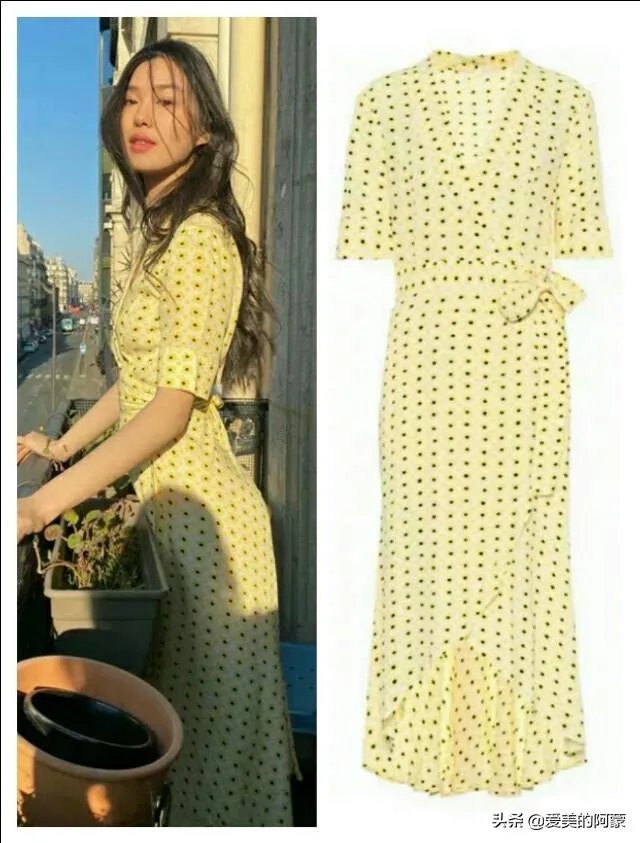 最近被“淡黄色的长裙”洗脑了，有没有淡黄色长裙推荐？