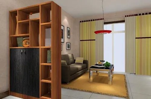 客厅隔断柜装饰效果图  领略隔断柜带来的家居魅力