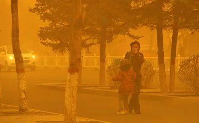 沙尘暴形成的主要原因