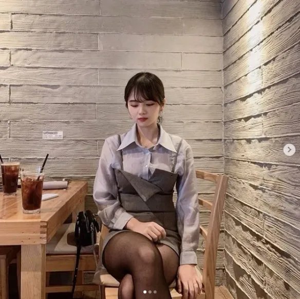 想被治疗！南韩清纯小护士YuJu：工作服下的白皙欧派！