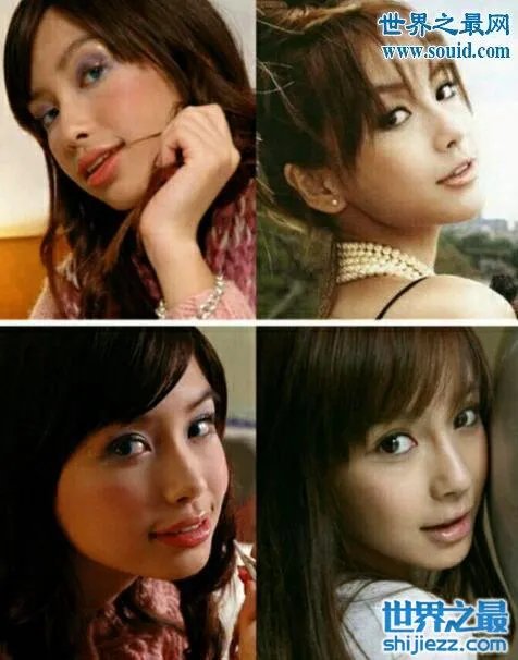 angelababy杨颖整容前后照片，简直就是换头 
