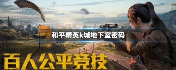 和平精英k城地下室密码