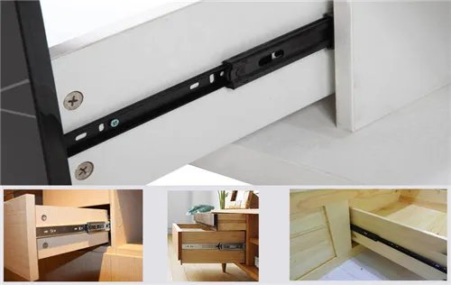 抽屉滑道怎么安装