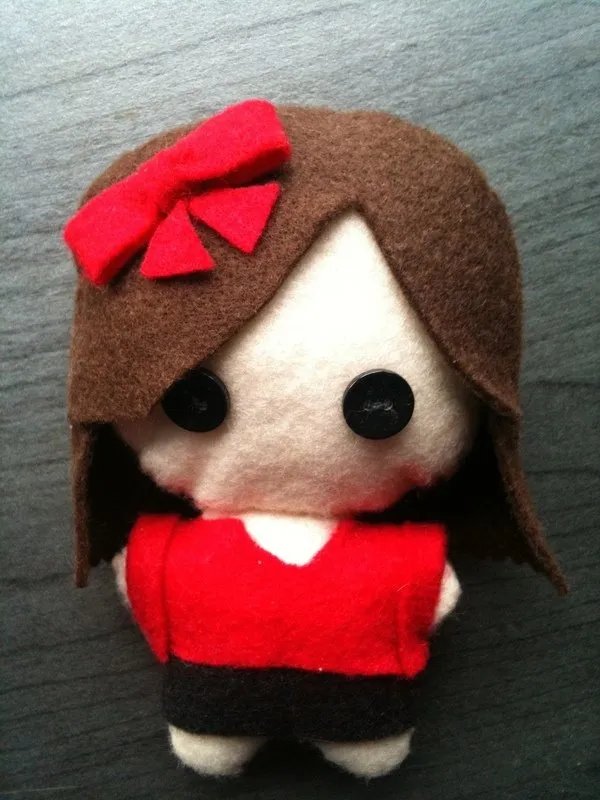 怎样做手工布娃娃图解