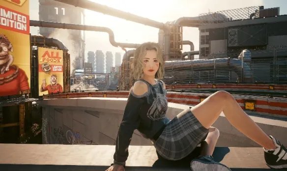 《赛博朋克2077》萌妹怎么捏?萌妹捏脸数据分享