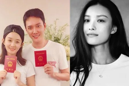 冯绍峰朋友圈晒照 携夫人感谢众人祝福