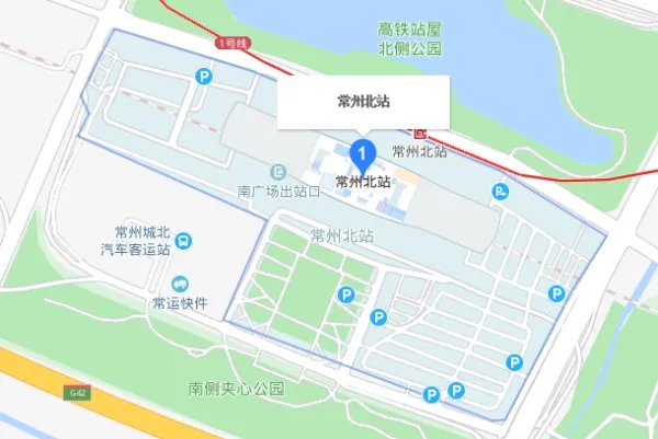 D282次动车车票上常州北是什么意思，是常州北站还是常州火车站北广场