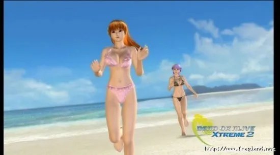 《死或生X2》清纯美女也跳钢管舞视频