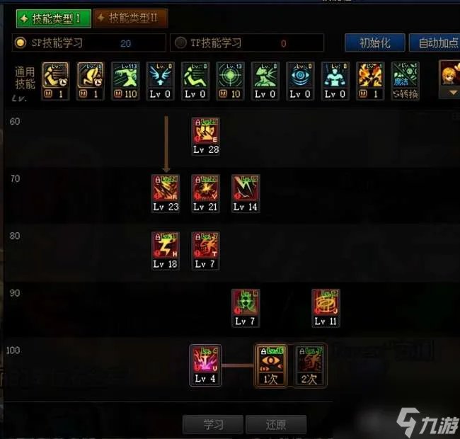 DNF天帝刷图加点和技能摆放解析 110级刷图加点推荐