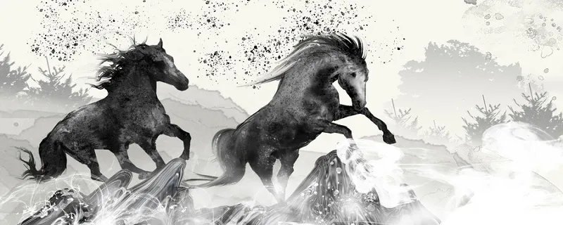 擅长画马的画家