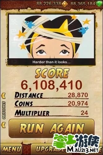 神庙逃亡2 Temple run2 Bug解析 各种惊喜