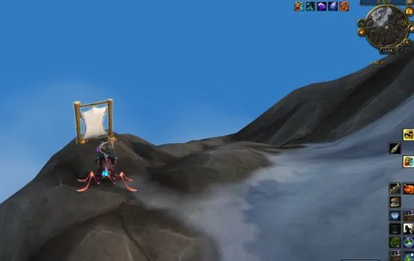 魔兽世界 过去的敬拜 任务 洛法的智慧 怎么上去