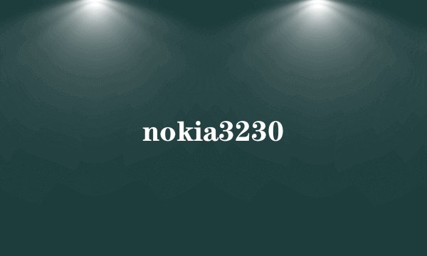 nokia3230