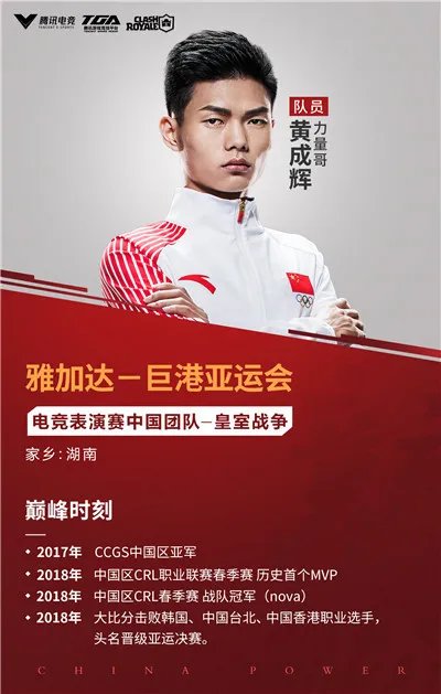 电竞亚运会定妆照公布 中国电竞男团成了