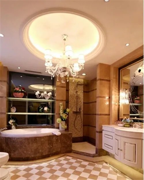 卫生间吊顶装修效果图 实用美观卫生间吊顶设计