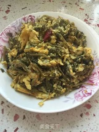雪菜炒鸡蛋
