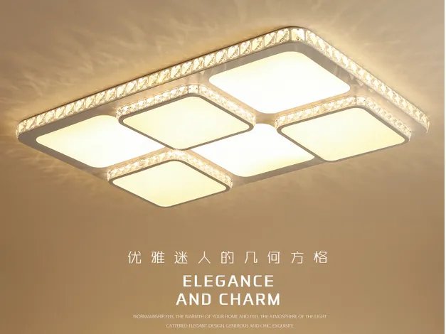 长方形水晶灯图片大全 奢华款水晶灯欣赏