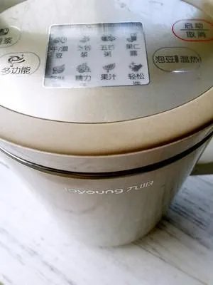用九阳豆浆机做米糊食谱