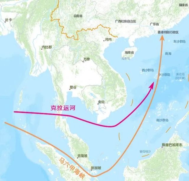 克拉运河地图全图