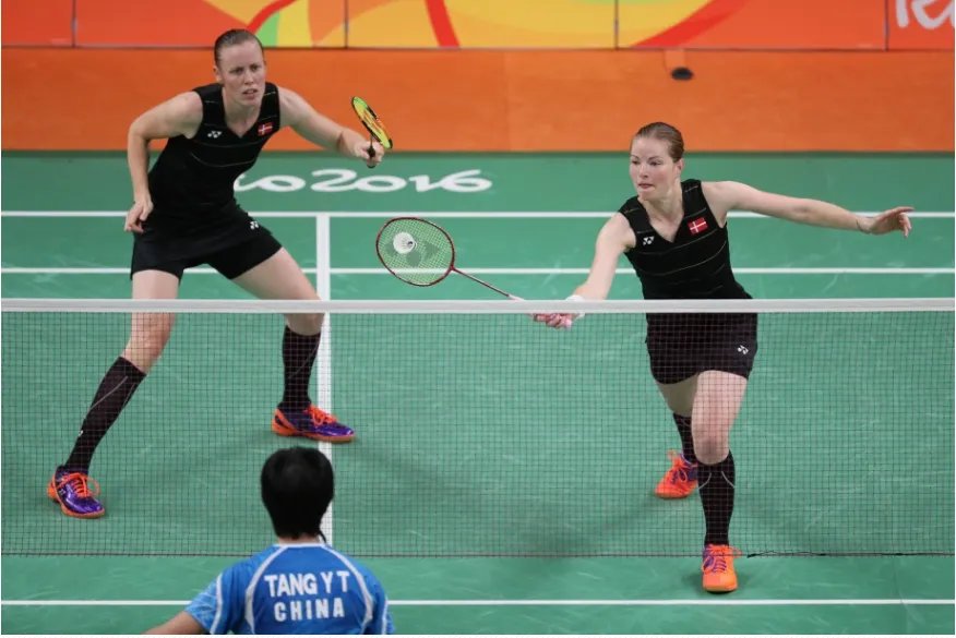 中国女子羽毛球队在里约奥运最好成绩