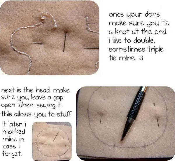 怎样做手工布娃娃图解