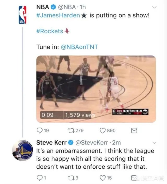 哈登的后撤步三分到底算不算走步？