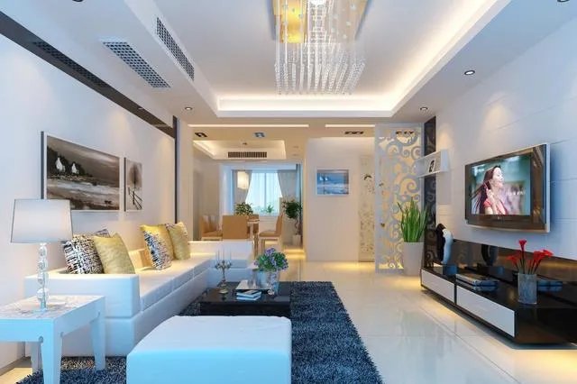 客厅装修吊顶效果图 用对吊顶让客厅更有格调