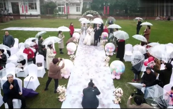 结婚那天下雨有什么说法