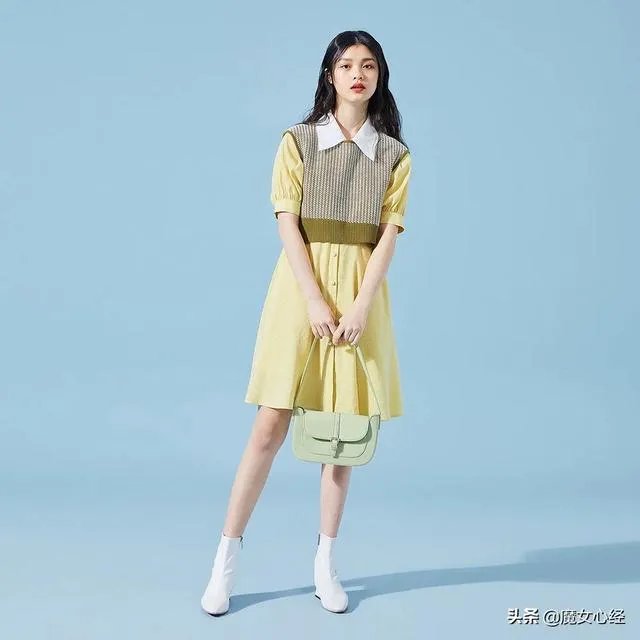 最近被“淡黄色的长裙”洗脑了，有没有淡黄色长裙推荐？