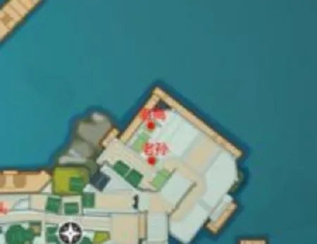 原神鱼贩位置在哪里