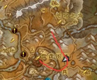 魔兽世界 过去的敬拜 任务 洛法的智慧 怎么上去