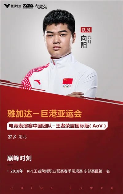 电竞亚运会定妆照公布 中国电竞男团成了