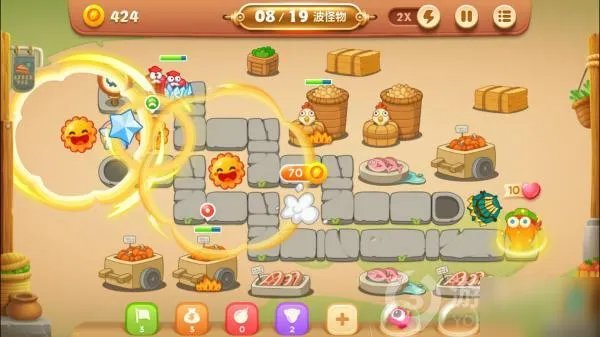 《保卫萝卜3》集市第12关怎么过 集市第12关通关攻略