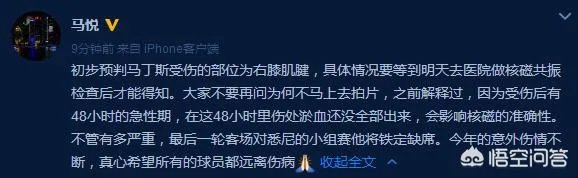 马丁斯严重受伤，对上海申花影响大吗？
