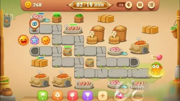 《保卫萝卜3》集市第12关怎么过 集市第12关通关攻略