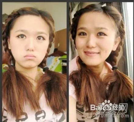 gaga蝴蝶结头&双发辫，2种可爱扎发DIY