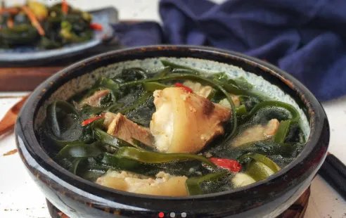 穿过你的秀发我的手海带炖猪蹄