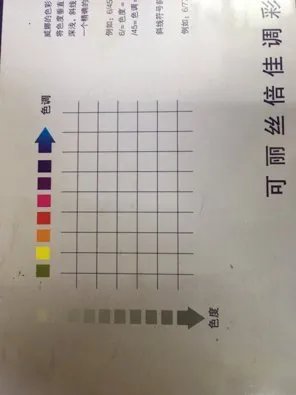 威娜美发色板大全