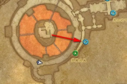 潮汐王座和黑石岩窟的入口分别在哪里,怎么去?