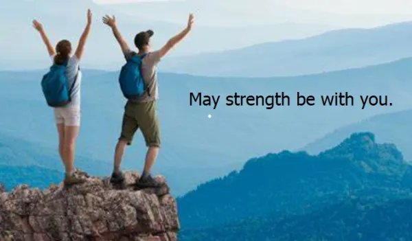愿力量与你同在的英文翻译是什么