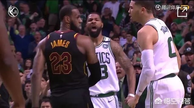 东决抢七大战中塔图姆隔扣詹姆斯之后顶撞了一下詹姆斯，为何双方并没有起冲突？