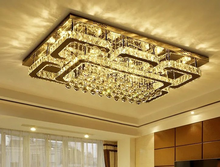 长方形水晶灯图片大全 奢华款水晶灯欣赏