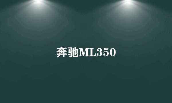 奔驰ML350