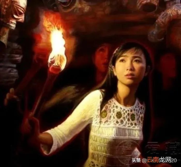 历代艺术家笔下的神女与山鬼 东方神女山鬼系列 油画欣赏