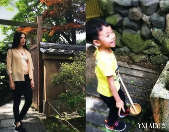 姚晨爱子同游寺庙又晒全家福两夫妻互相调侃网友表示很受虐